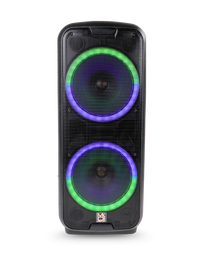 MR DJ 215BTA+ Dual 15-inch 5000W Bluetooth Party Speaker