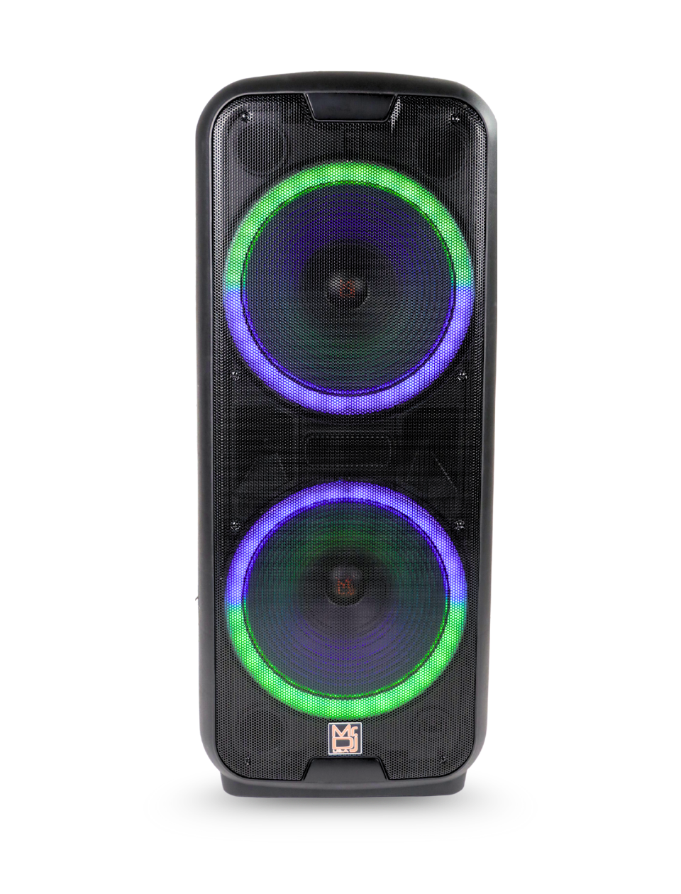 MR DJ 215BTA+ Dual 15-inch 5000W Bluetooth Party Speaker