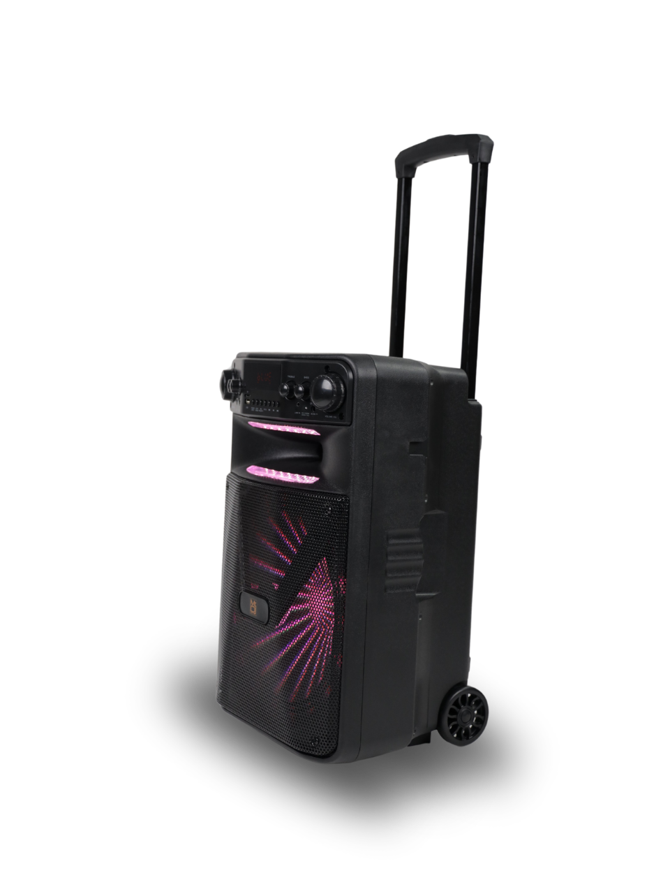 MR DJ ART 12" Portable Rechargeable Bluetooth PA Karaoke Loud Party Speaker with App Control