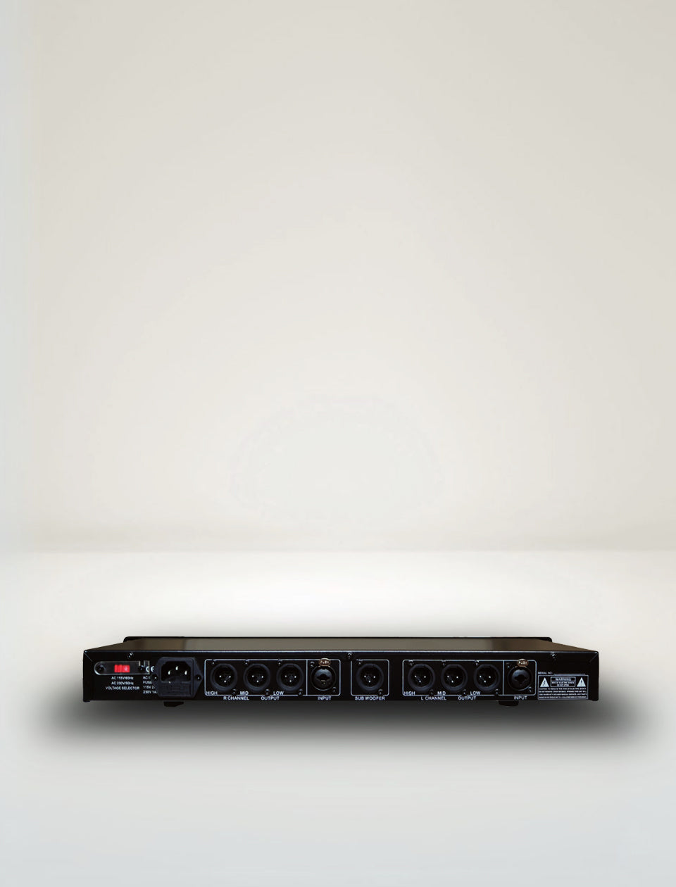 MR DJ DXO300 PRO PA DJ Club Stereo 2/3 Way Plus Subwoofer Crossover