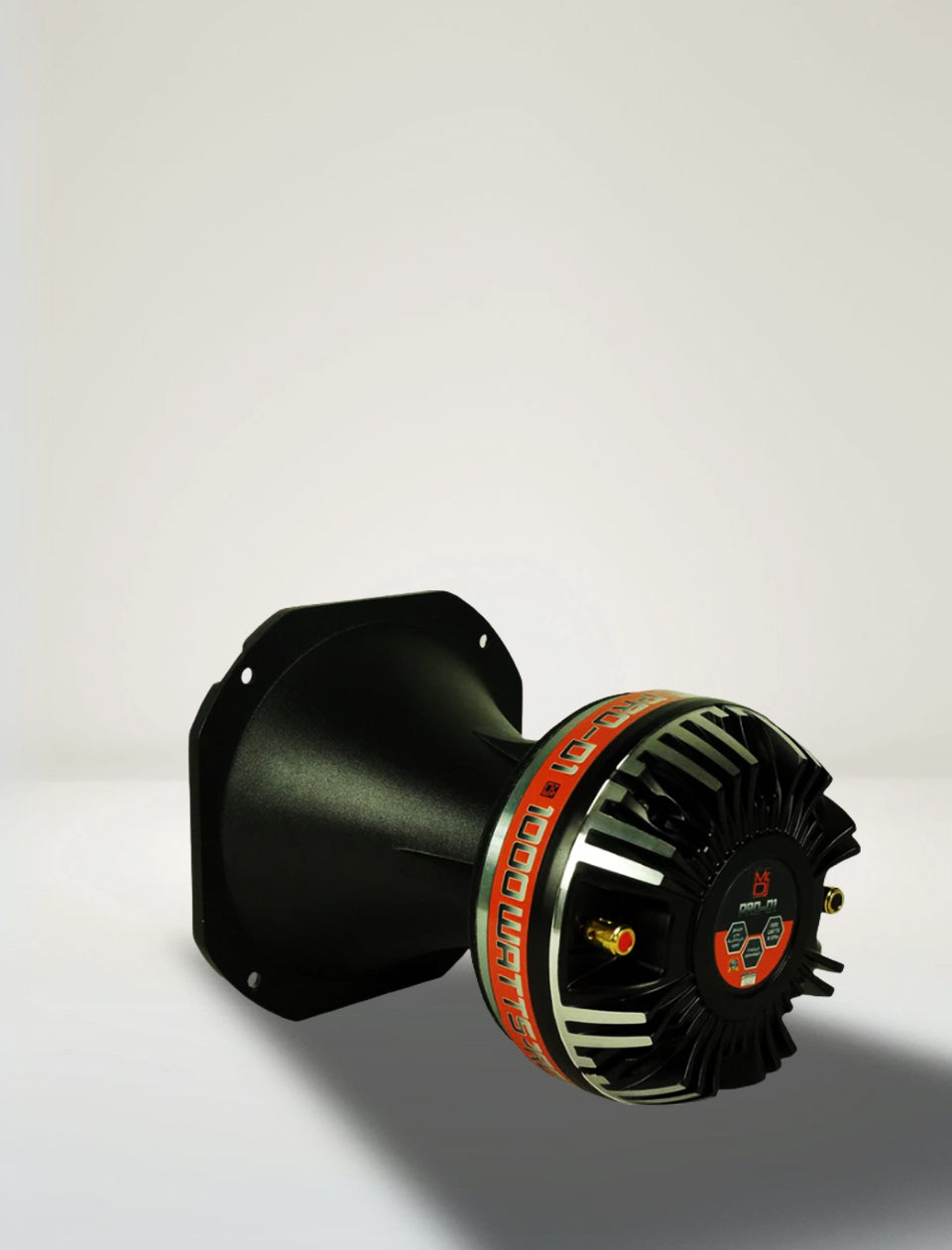 MR DJ PROD1 High Compression Titanium Driver Bullet Super Tweeter with Aluminum Horn