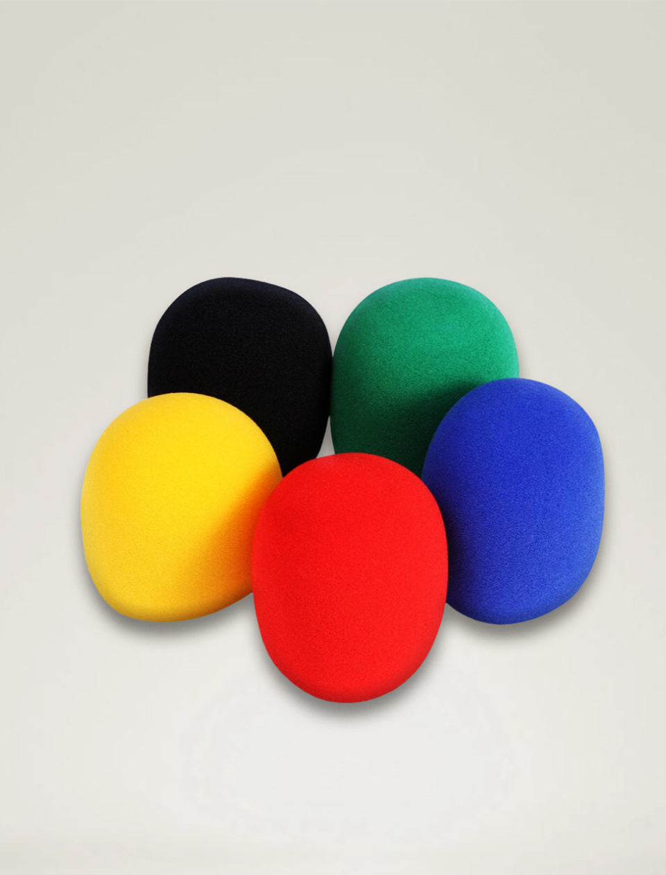 Microphone Sponge Foam Covers for reducing wind noise and improving audio quality