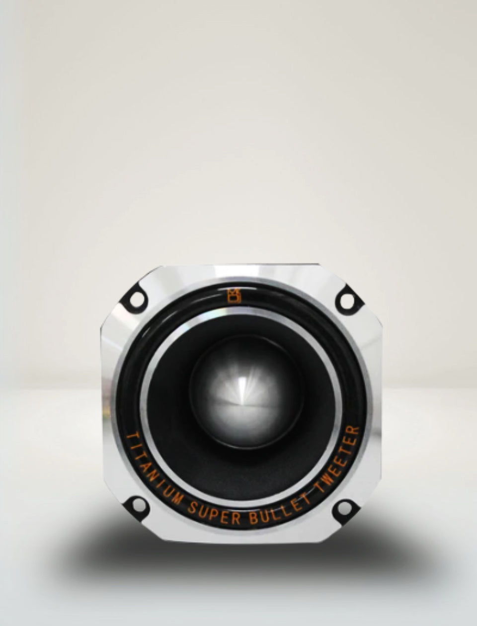 MR DJ HDT1000S 4" 1000W Chrome High Compression Titanium Bullet Super Tweeter