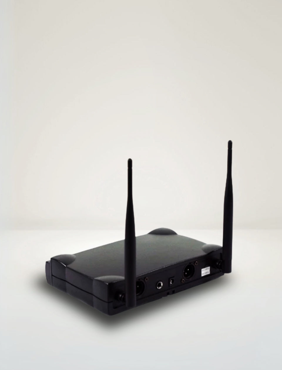 MR DJ MICUHF200 Dual UHF Wireless Microphone System Kit with 2 Handheld