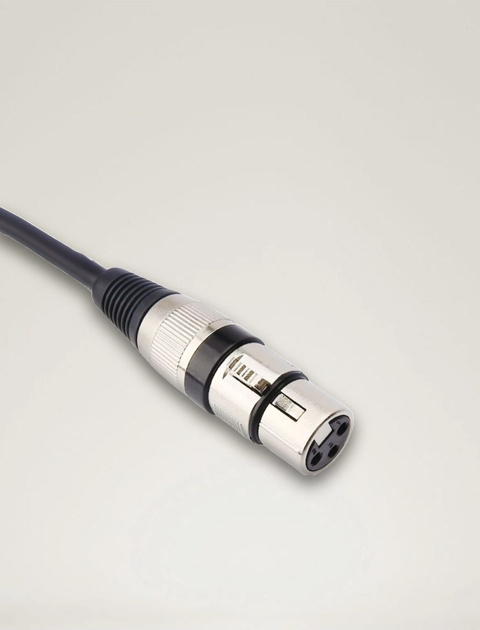 MR DJ CQSXF100 100' Pro PA DJ Karaoke XLR Female to 1/4" TRS Stereo Male Plug Audio Balanced Microphone Cable