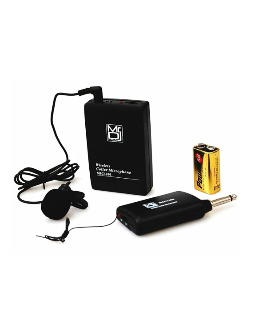 MR DJ MIC1200 Lavalier Wireless Microphone System
