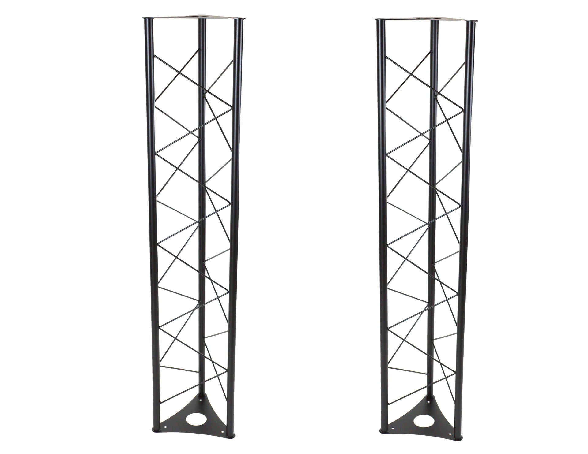 2 MR DJ LSBT5-10 5FT X 10" Triangle Bolted Truss Extension Heavy Duty DJ Lighting Truss Segment