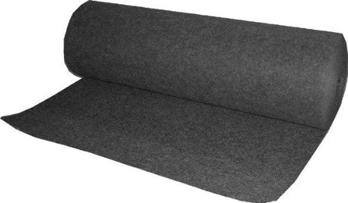 MR DJ 10'L X 4'W Dark Gray Car, PA DJ Speaker Box Upholstery Liner Carpet