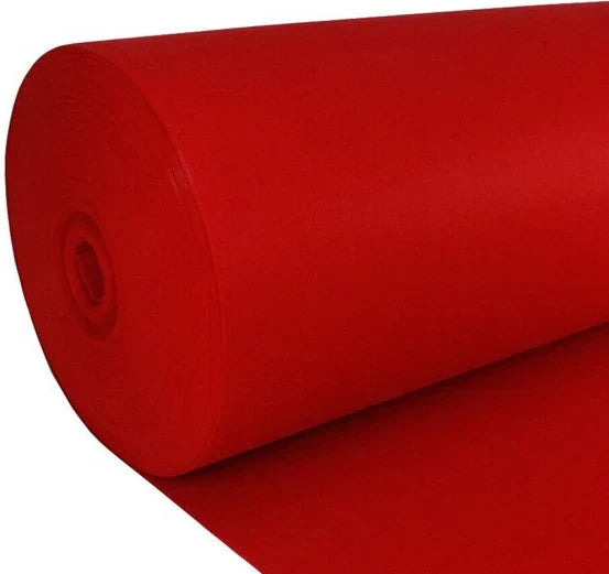 MR DJ DC15LRD 15' L X 4' W Light Red Carpet for Speaker Subwoofer Enclosure Boxes