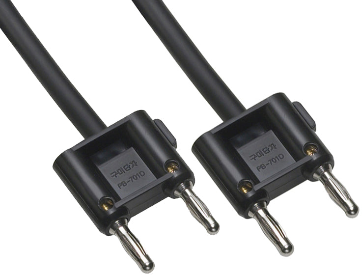 MR DJ CBB25 25' Pro PA DJ Karaoke Banana Male Plug to Banana Male Plug Speaker Wire Cable