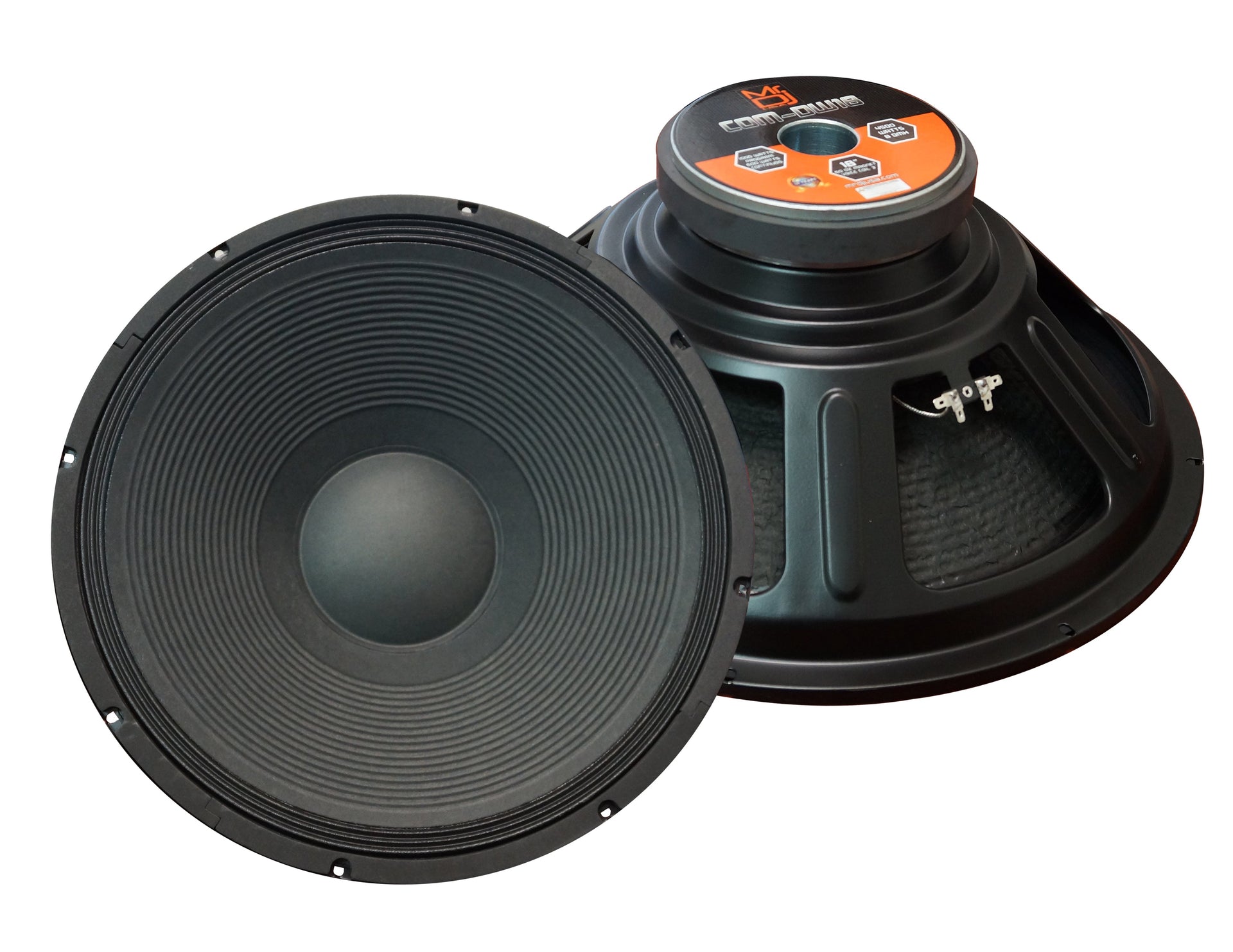 MR DJ COMDW18 Subwoofer 4500W Black 18" PRO PA DJ Home Audio Raw Speaker 8ohm