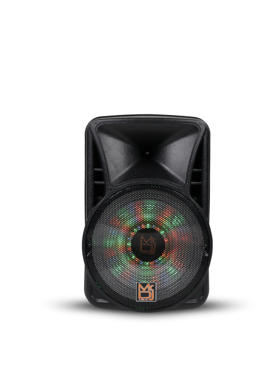 MR DJ DJ12BAT+ 12" Portable Trolley PA DJ Active Powered Bluetooth TWS Speaker 3000W LCD/MP3/USB/SD