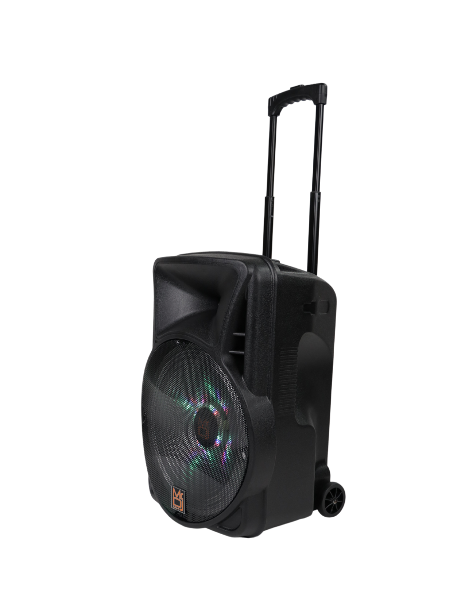 MR DJ DJ15BAT+ 15" Portable Trolley PA DJ Active Powered Bluetooth TWS Speaker 3500W LCD/MP3/USB/SD