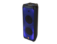 MR DJ FLAME5500LED+ 5500W Dual 12” Bluetooth Rechargeable Party Speaker Flame LED Lights 2 Wireless Mic TWS Portable DJ PA System