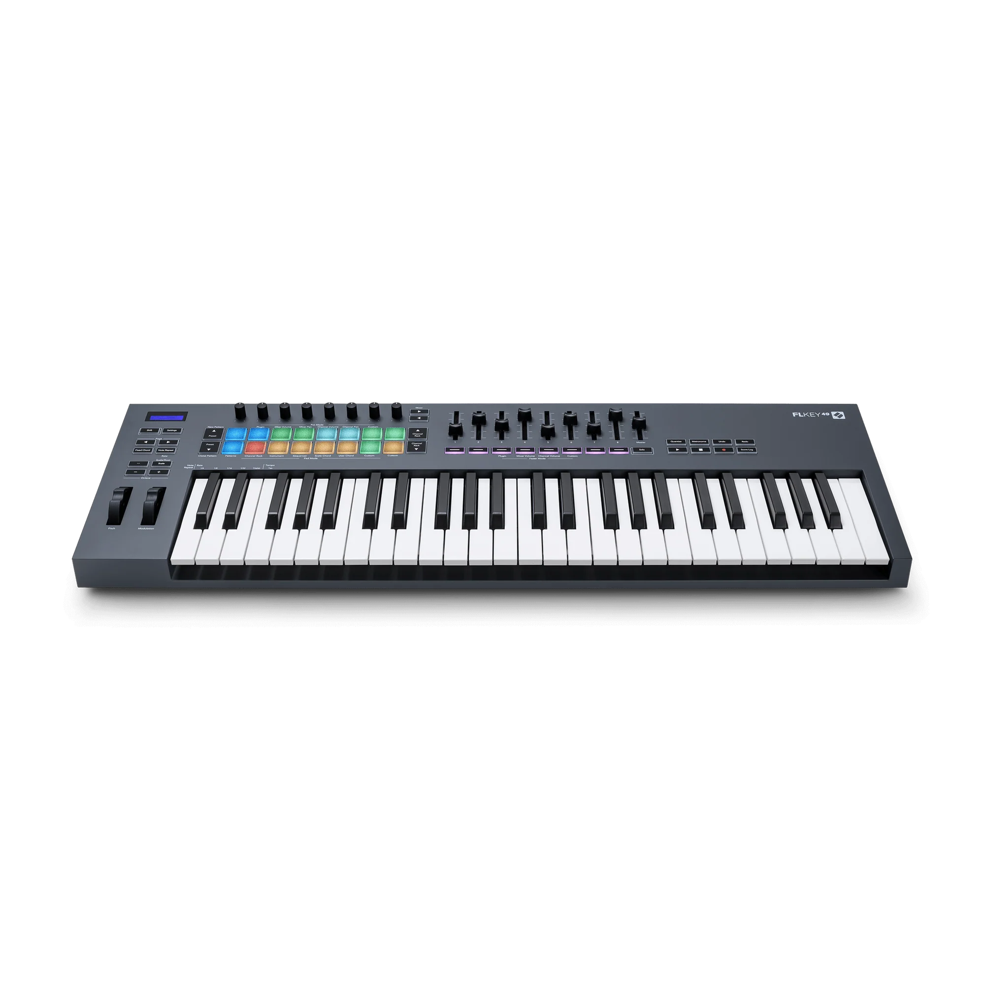 Novation FLKEY-49 MIDI Keyboard and Focusrite Scarlett 2i2 USB Interfa