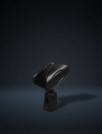 Universal microphone clip holder compatible with standard handheld microphones