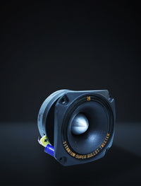 MR DJ HDT700B 3.5" 500W Black Titanium Super Bullet Tweeter