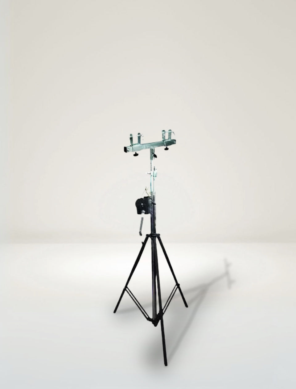 MR DJ ST200 & SBC250 Pro Lighting 10 Foot Crank Light Stand & Square Truss T-Bar Adapter