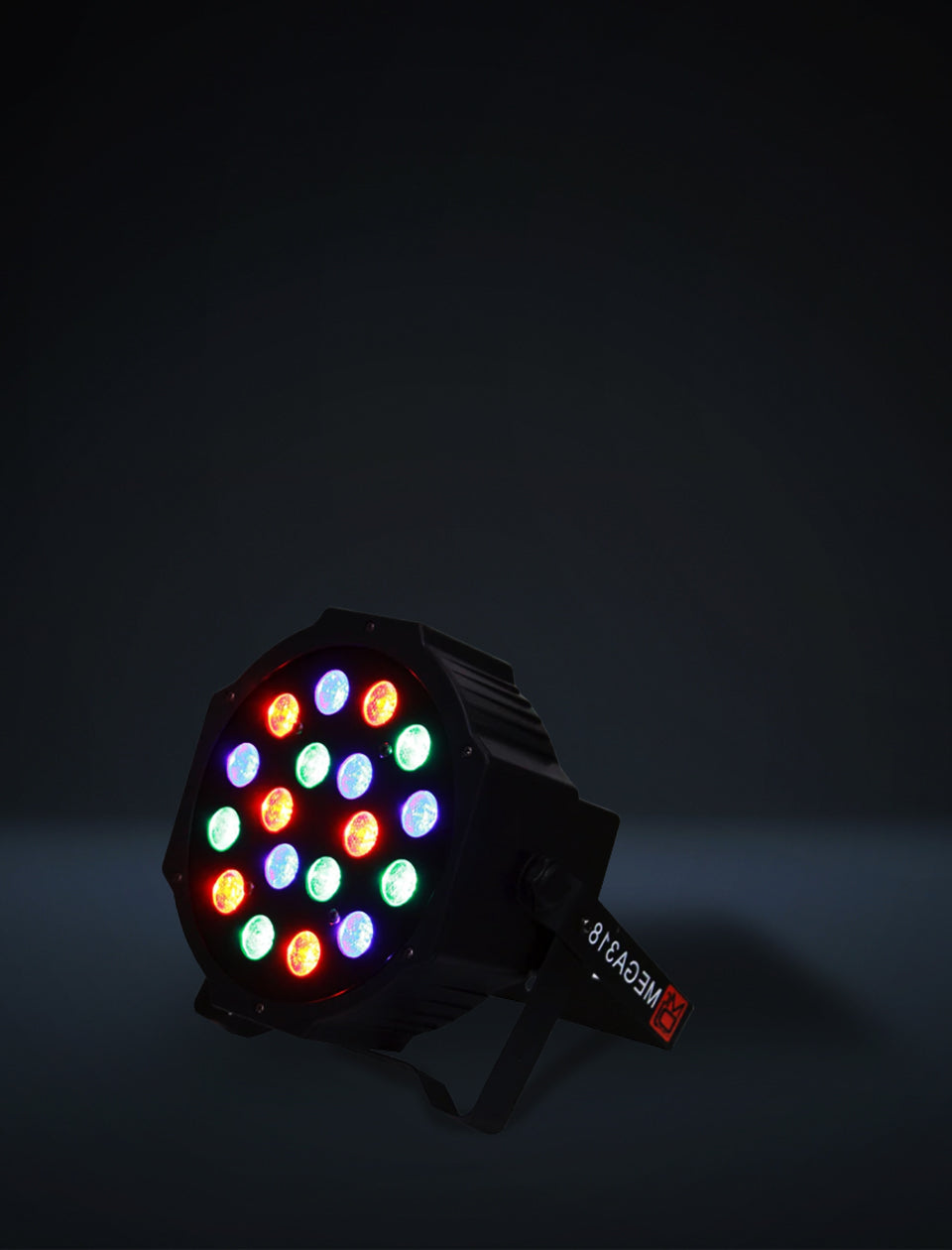 MR DJ MEGA318 18X3W RGBW Slim Flat Par Wash Disco DJ Party Club Stage Show Lighting
