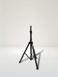 Universal Speaker Stands – MR DJ SS310B Black Heavy Duty Tripod Speaker Stand for PA and DJ use.