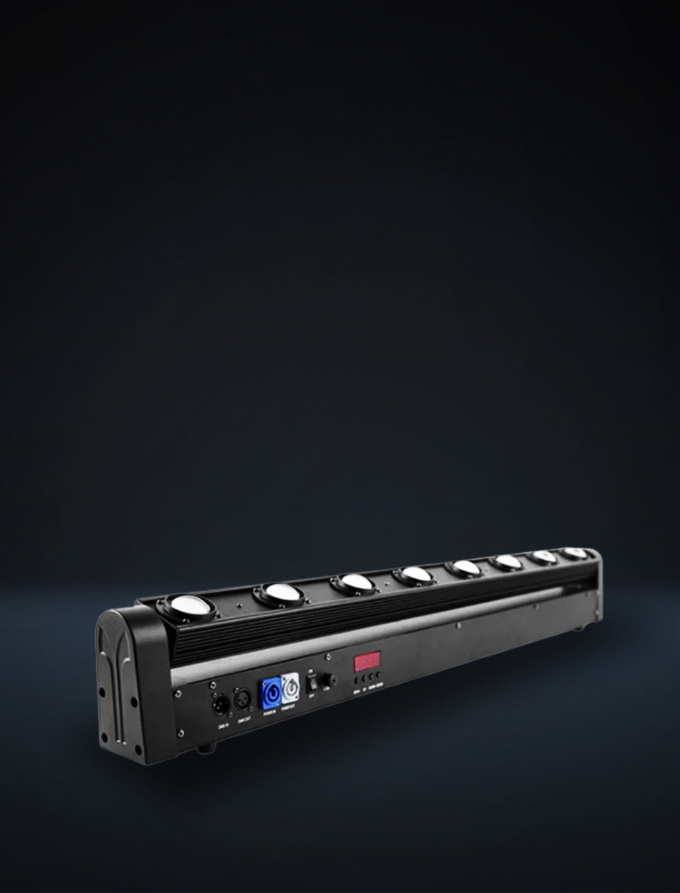 MR DJ ELMH800 8 Eye 8x12W RGBW LED Beam Moving Head Spotlight Lighting Professional Equipment For Church, Wedding, DJ Party, KTV Show