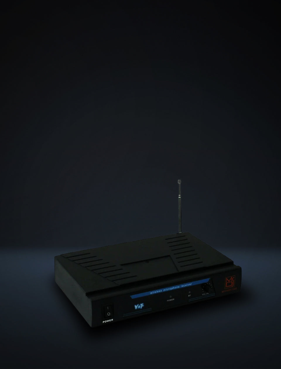 MR DJ MICVHF3100 Wireless Dual-Channel Handheld design Microphone System