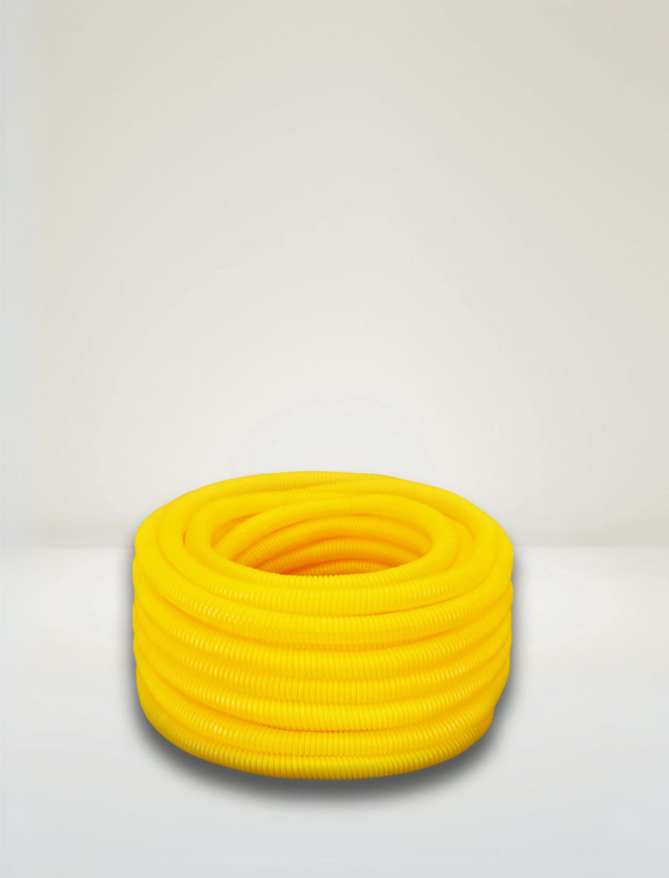 MR DJ DSLT14YL 100' 1/4" 6.35mm Yellow Split Wire Loom Conduit Tubing Sleeve Tube