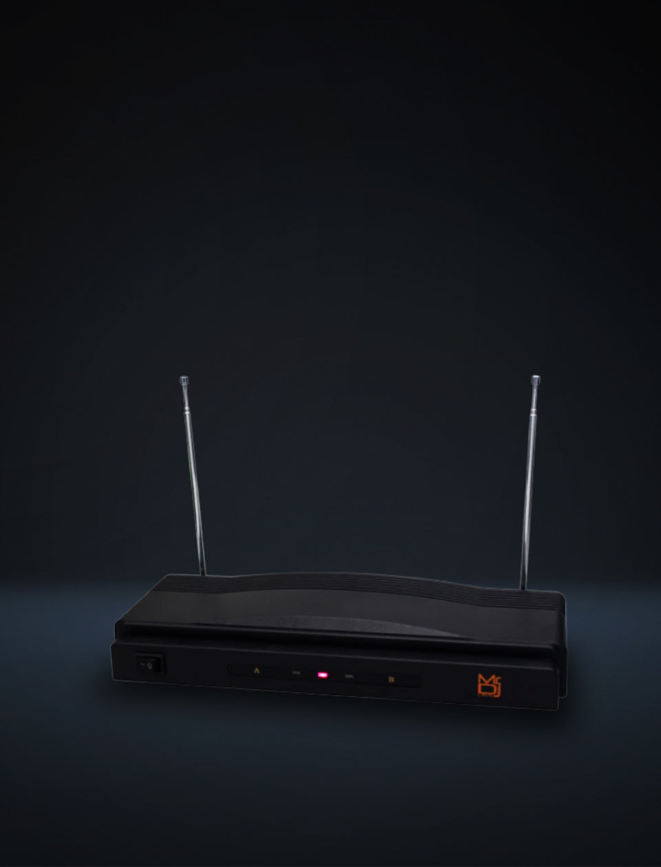 MR DJ MIC3250 Wireless Dual Handheld design Microphone System