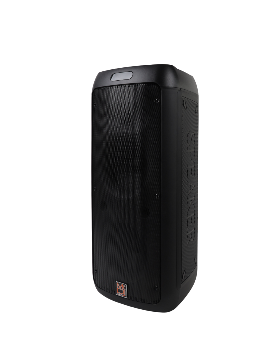 MR DJ FLAME3200 Dual 8" Rechargeable Portable Bluetooth Karaoke Speaker with Party Flame Lights Microphone TWS USB FM Radio