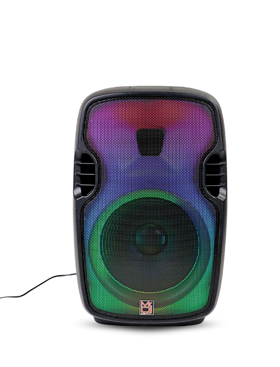 MR DJ FLAME3500LED Pro Portable 15” 2-Way Full-Range Powered/Active DJ PA Multipurpose Live Sound Loudspeaker
