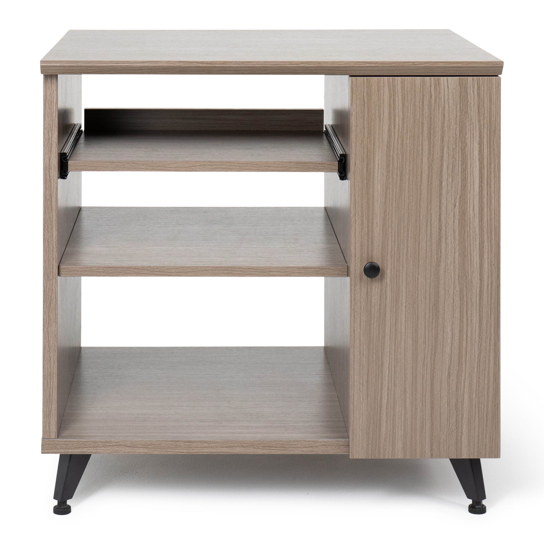 Gator Frameworks GFW-ELITESIDECAR-GRY Elite Series Sidecar Rack Cabinet w/ Shelf – GRY