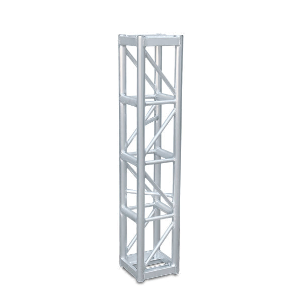 Galaxy Stage GS-1205 5' Long 12" Box Truss with Bolts Professional 12" Square Aluminum Truss Section