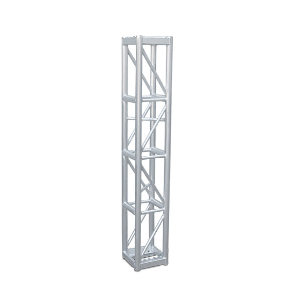 Galaxy Stage GS-1206 6' Long 12" Box Truss with Bolts Professional 12" Square Aluminum Truss Section
