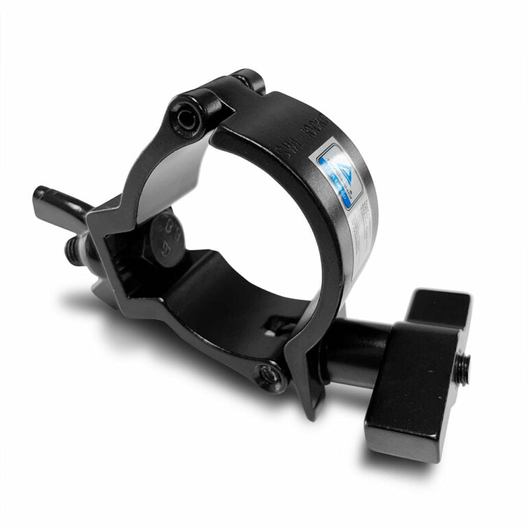 Galaxy Stage GS-C113P Mini Light Duty Clamp Black Lightweight Truss Mount Clamp for Lighting Fixtures