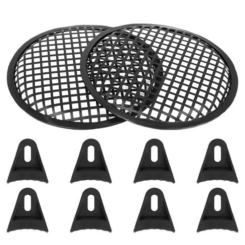 8 XP Audio 10" Subwoofer Metal Mesh Cover Waffle Speaker Grill Protect Guard DJ