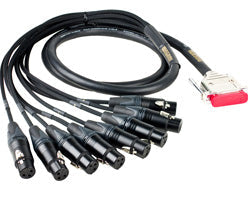 Mogami GOLD-DB25-XLRF-40 8-channel Analog Interface Cable - 40'