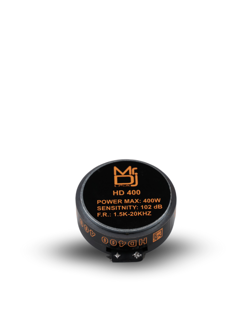 MR DJ HD400 400W PRO | Compression Horn Tweeter for Speakers