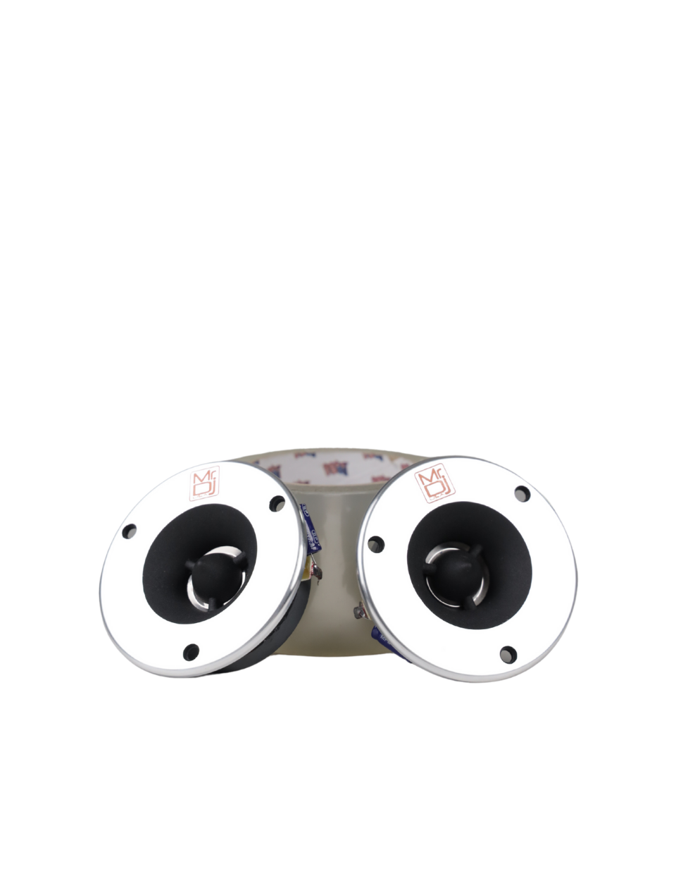 MR DJ HDT500S Pair Slim 4" Chrome High Compression Super Tweeter​