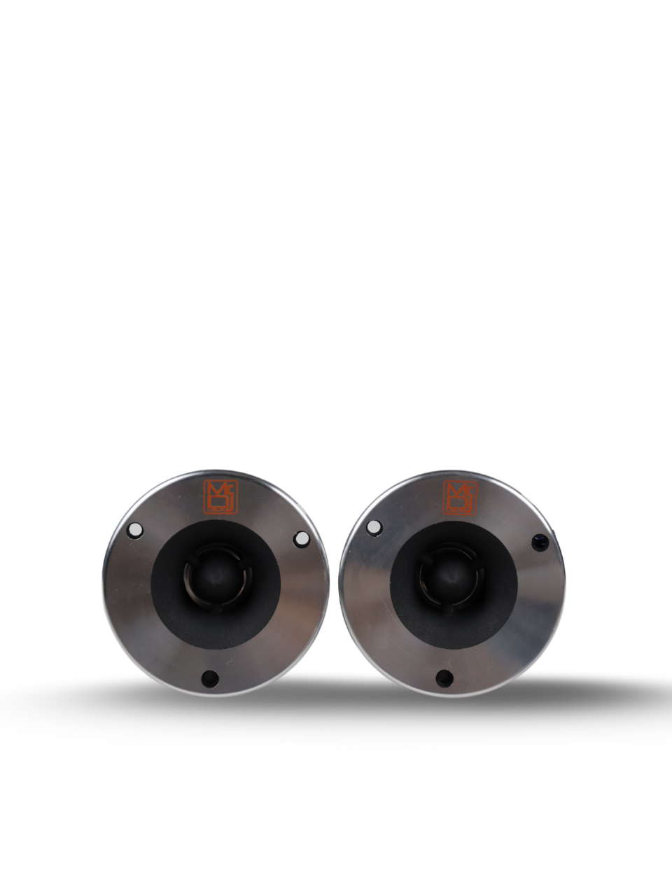 MR DJ HDT500S Pair Slim 4" 600W Chrome High Compression Titanium Bullet Super Tweeter