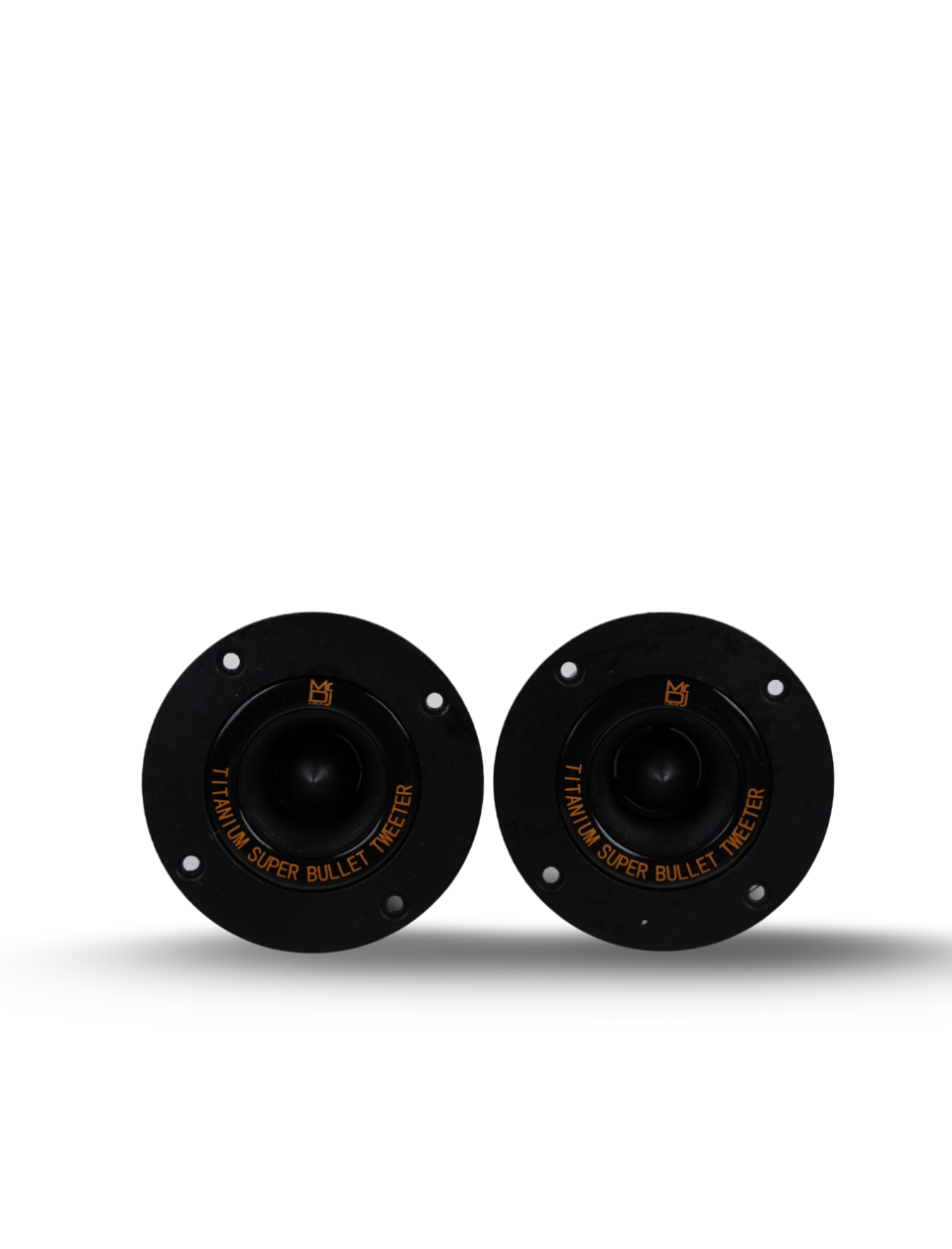 MR DJ HDT800B 4" 400W Black Titanium | Super Bullet Tweeter Pair
