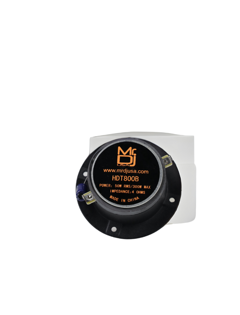 MR DJ HDT800B Pair 4" 400W Black High Compression Titanium Bullet Super Tweeter