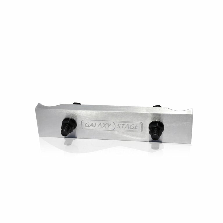 Galaxy Stage GS-TC12 12" T Joint Connector Heavy-Duty Aluminum Truss Junction for GS12 Box Truss Systems
