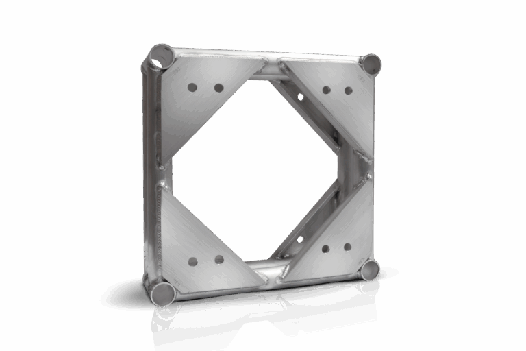 Galaxy Stage GS-20206 6" Long 20.5" x 20.5" Spacer – Heavy-Duty Aluminum Truss Spacer with Bolt Connections