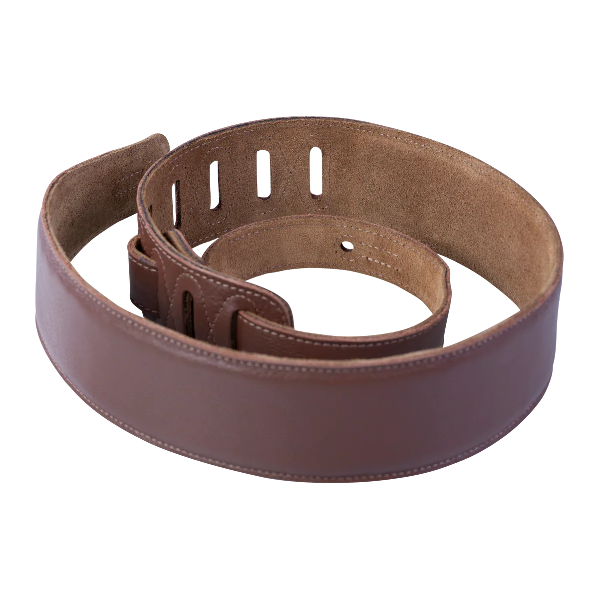 Levy's Leathers M26GF-BRN Garment Leather Guitar Strap - Brown