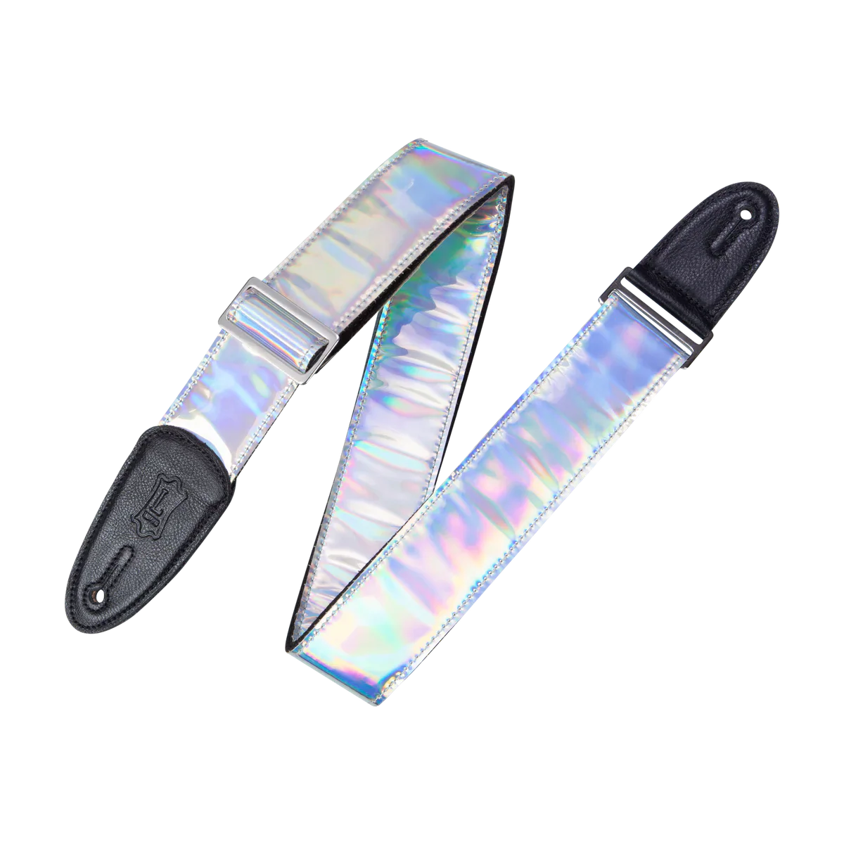Levy's Leathers M7SC-SIL 2" Vinyl Guitar Strap - Irridescent Rainbow