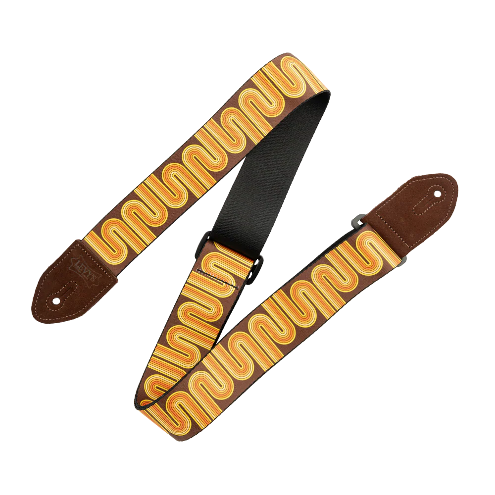 Levy's Leathers MP2MCM-001 Mid Century Modern Series Guitar Strap