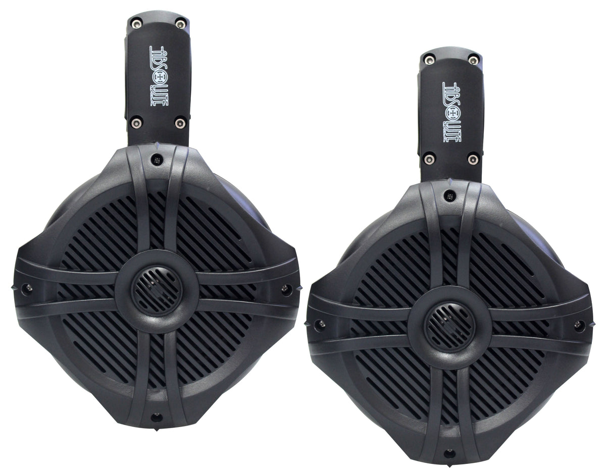 Absolute MPS65B Marine RV 6.5" 200W Wake Tower POD Enclosure Speaker