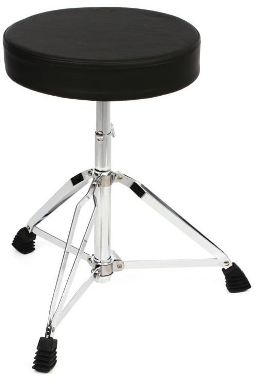 MR DJ ST500 Double Braced Drum Throne Stool Padded Seat