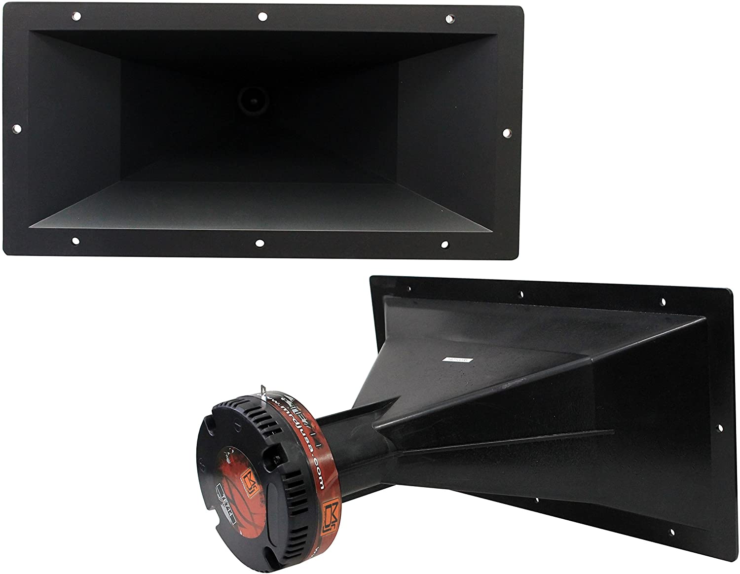 2 MR DJ TE-515 5"x15" 300W PRO Audio PA/DJ Wide Screw-ON Type PIEZO Horn Tweeter