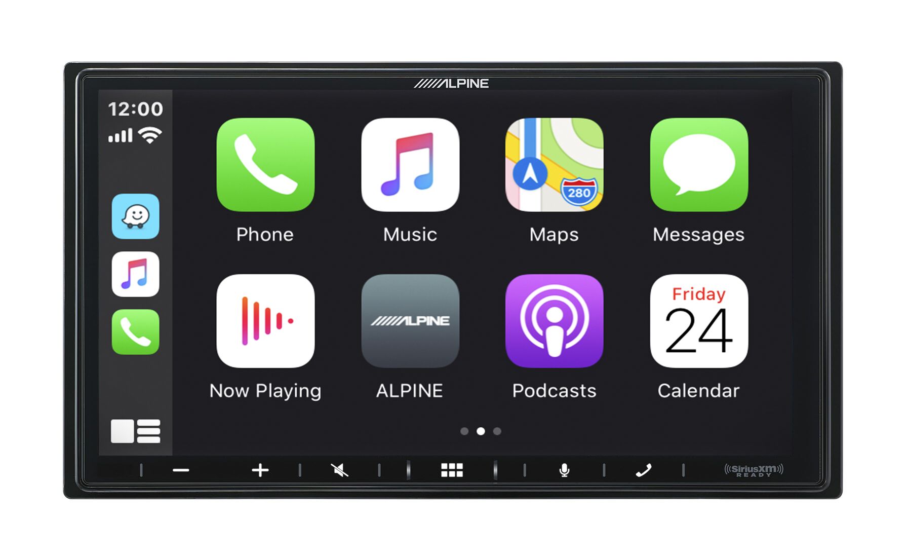 Alpine iLX-W670 7" Carplay Android for 1999-2004 Ford F-250/350/450/550